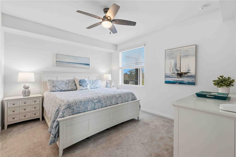 Furnished interior view inside a new home in Wellen Park Golf & Country Club, Venice (Image 18).