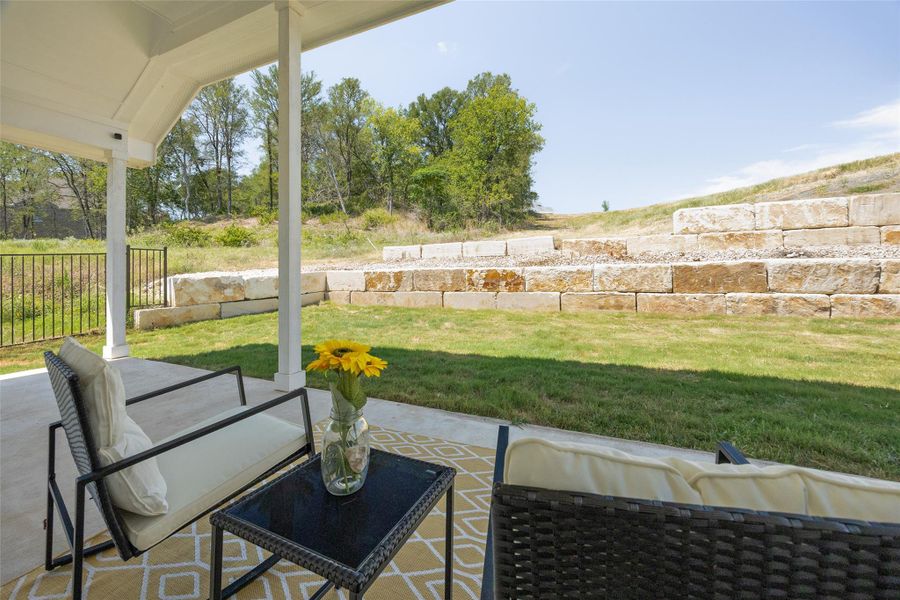 A partial fence has been added—ideal for providing a safe space for your furry friends to roam and play.