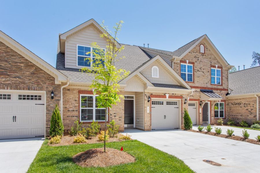 Representative exterior photo of a completed home built from the Devon by Keystone Homes NC in Friedberg Village, Winston-Salem, NC (Image 23).