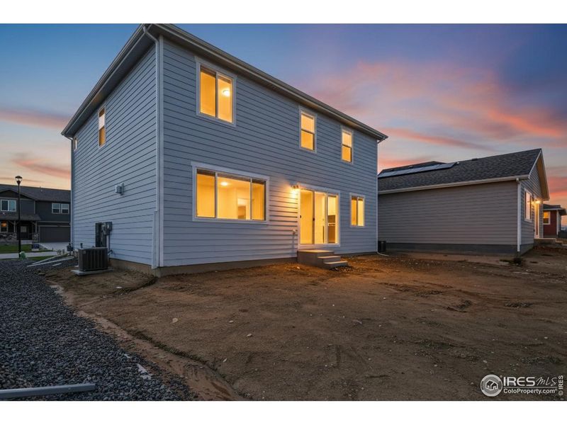 Exterior details and patio area of a home in Hidden Creek, Frederick (Image 27). Exterior details and patio area of a home in Hidden Creek, Frederick (Image 27).