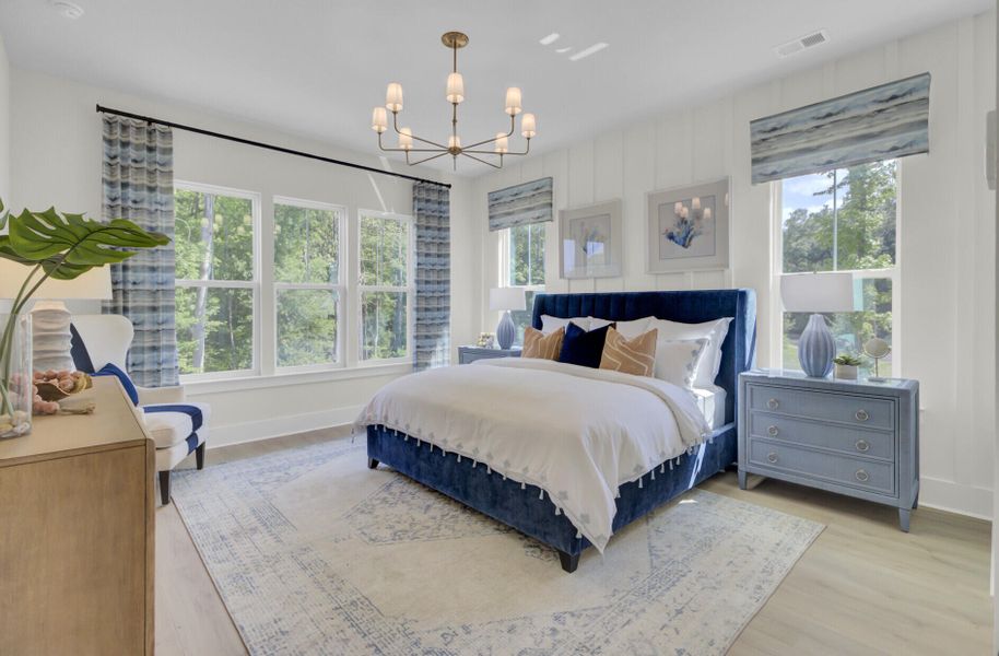 Furnished interior view inside a new home in , Johns Island (Image 8).