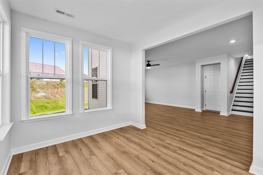 Spacious, unfurnished interior of a new home in Hanes Lake, Winston-Salem (Image 22).