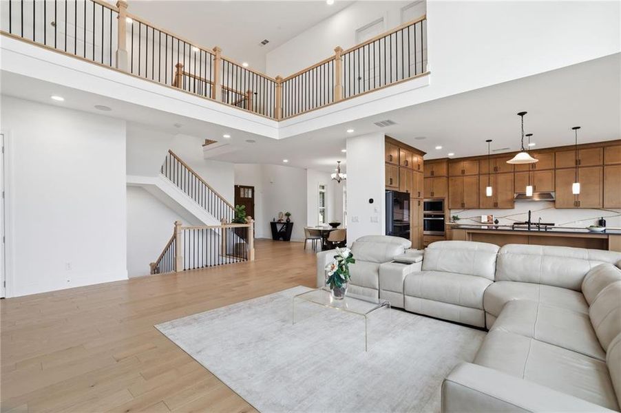 Furnished interior view inside a new home in , Woodstock (Image 9).