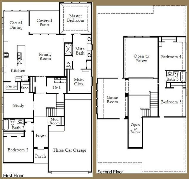 Floorplans - Representative Photo
