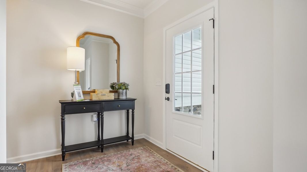 Furnished interior view inside a new home in Cobblestone Crossing Commons, Warner Robins (Image 14). Furnished interior view inside a new home in Cobblestone Crossing Commons, Warner Robins (Image 14).