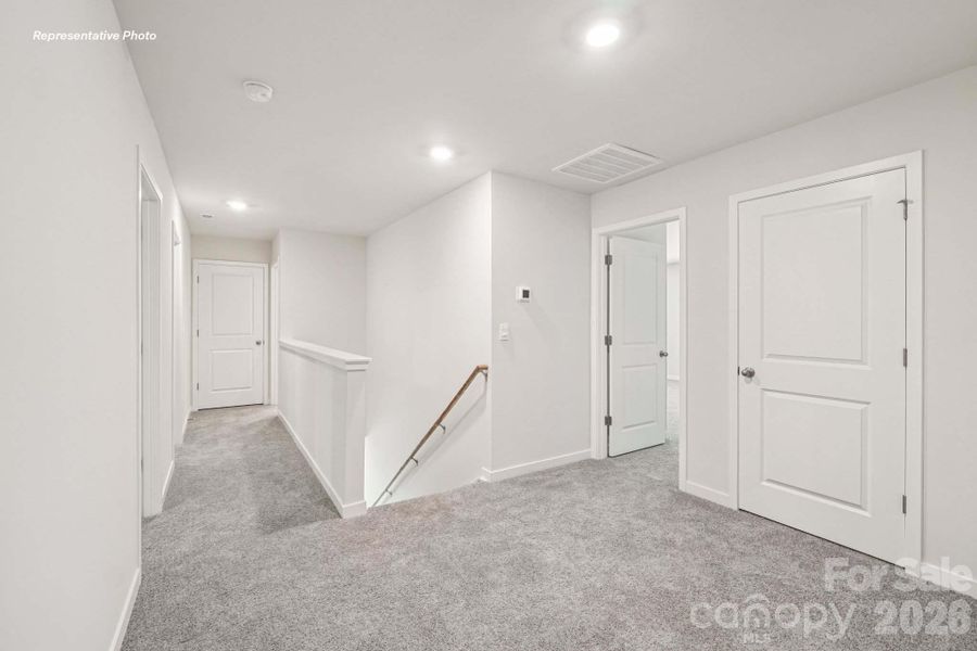 Spacious, unfurnished interior of a new home in Reedy Creek Preserve, Charlotte (Image 15).