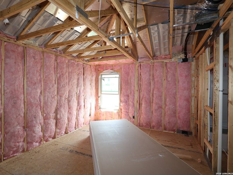 In-progress construction of a new home in Agave, San Antonio, TX (Image 37).