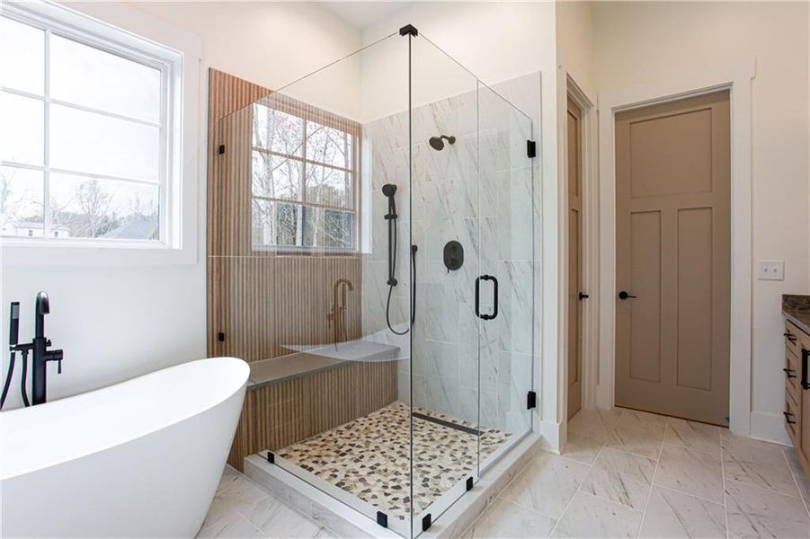 Furnished interior view inside a new home in , Acworth (Image 6).