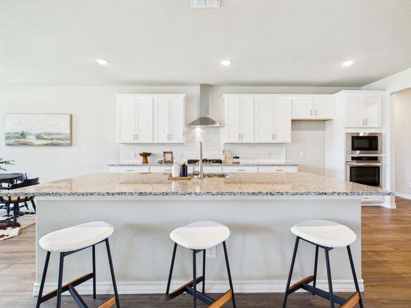 Representative furnished interior of a home built from the The Foster E by Davidson Homes LLC in Potranco Oaks, Castroville (Image 20). Representative furnished interior of a home built from the The Foster E by Davidson Homes LLC in Potranco Oaks, Castroville (Image 20).