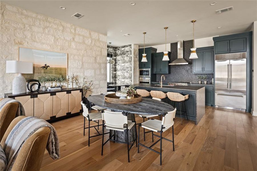 Furnished interior view inside a new home in , Iredell (Image 10).