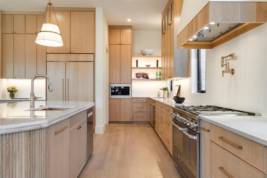 Furnished interior view inside a new home in , Dallas (Image 18).