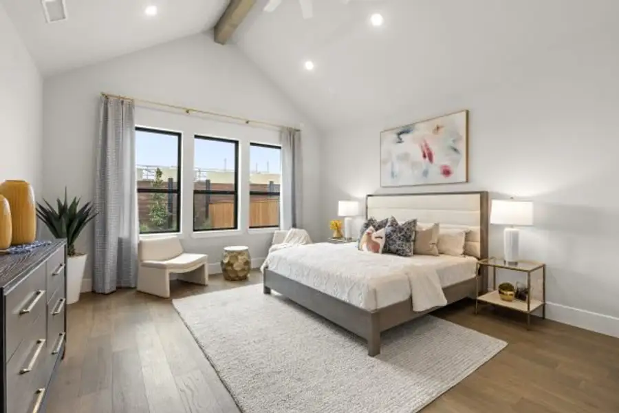 Furnished interior view inside a new home in Rio Vista at Kelly Ranch, Aledo (Image 15).