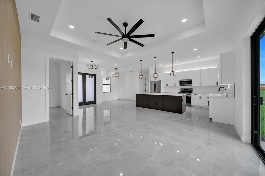 Furnished interior view inside a new home in , Cape Coral (Image 7).