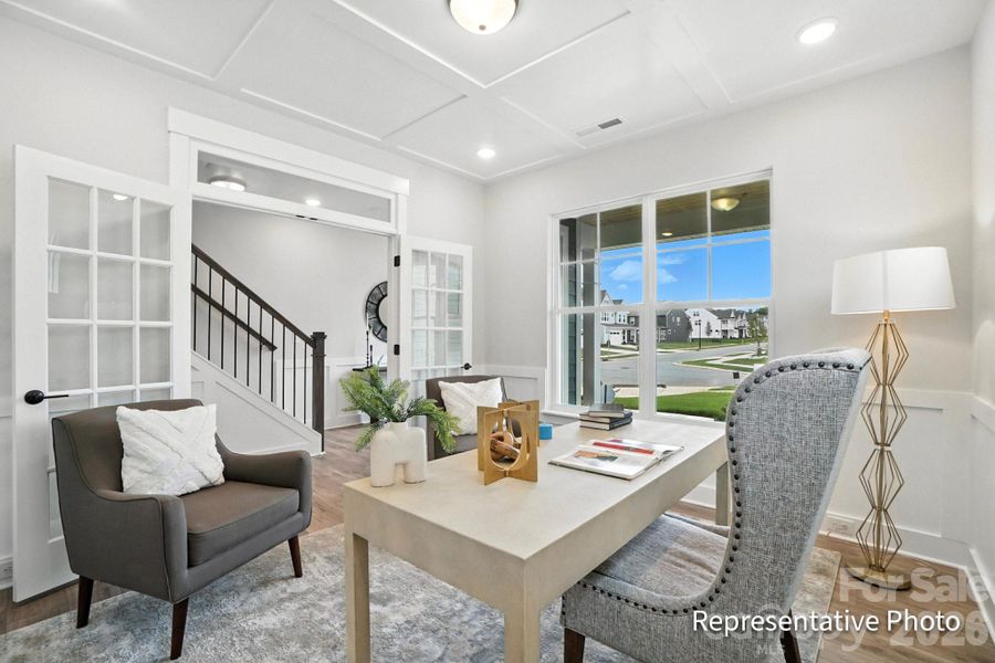 Furnished interior view inside a new home in Ashton Park, Monroe (Image 4).