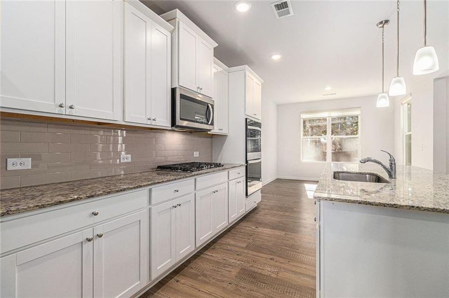 Furnished interior view inside a new home in Pickens Landing, Dacula (Image 6).