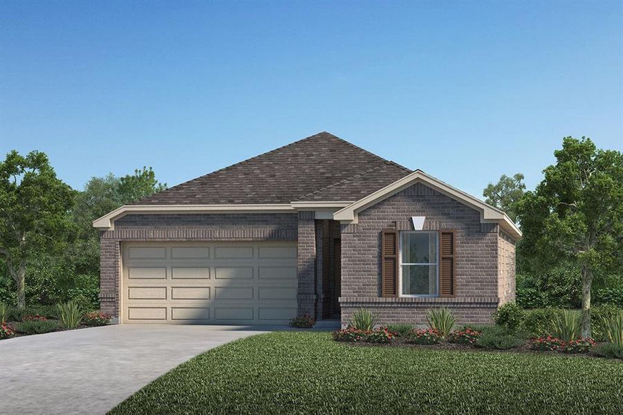 Welcome home to 701 Appaloosa Meadow Drive located in Mustang Ridge and zoned to Magnolia ISD.