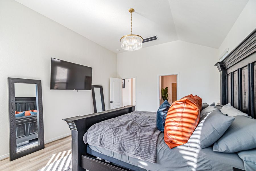 Furnished interior view inside a new home in , Cypress (Image 16). Furnished interior view inside a new home in , Cypress (Image 16).