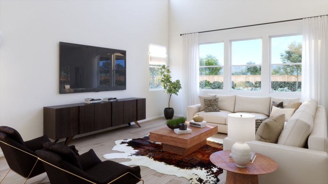 Furnished interior view inside a new home in The Estates Collection at Talon Pointe, Thornton (Image 10).