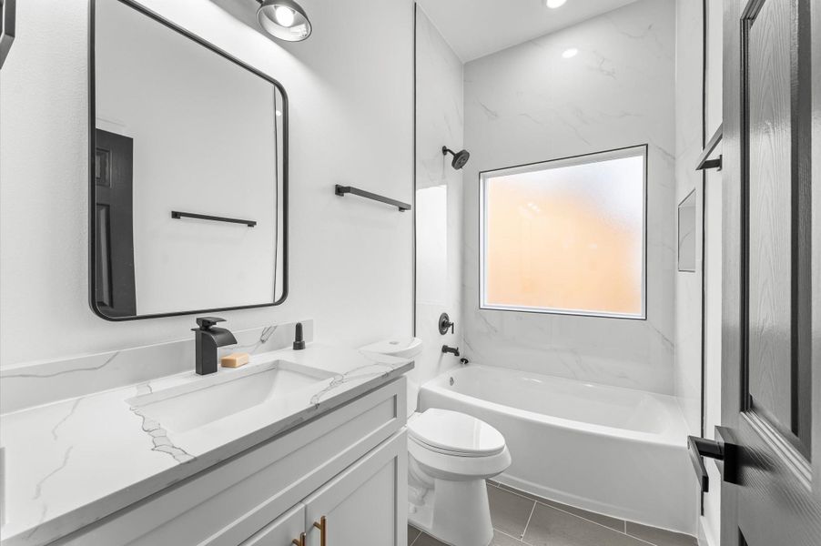 Furnished interior view inside a new home in , Huffman (Image 12).