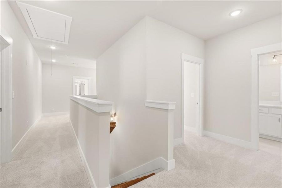 Spacious, unfurnished interior of a new home in Traditions of Braselton, Jefferson (Image 20).