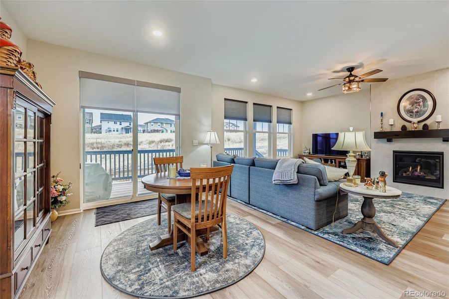 Furnished interior view inside a new home in , Castle Rock (Image 12).