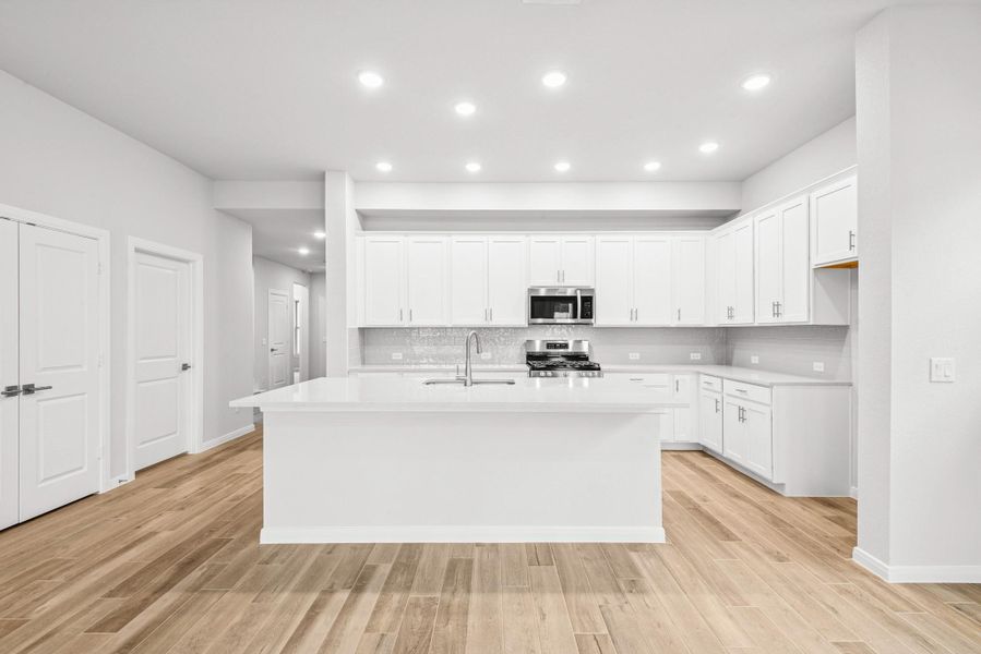 Furnished interior view inside a new home in Escondido 45’ Homesites, Magnolia (Image 5).