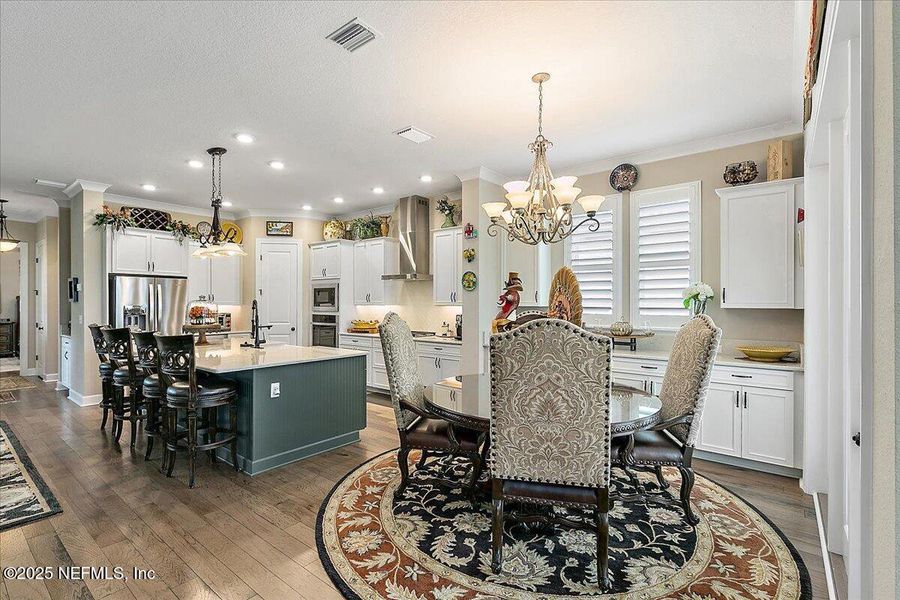 Furnished interior view inside a new home in , Jacksonville (Image 23).