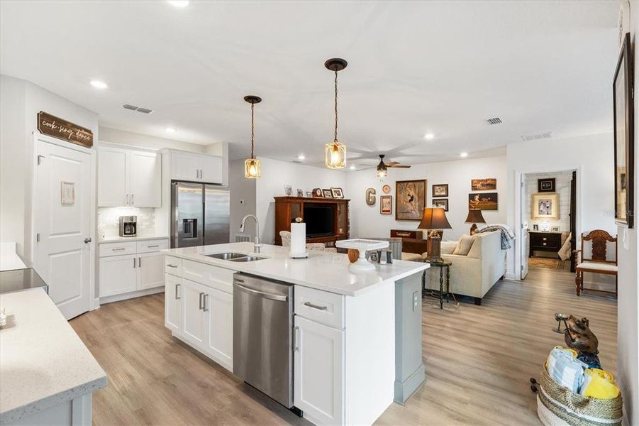Furnished interior view inside a new home in , Summerfield (Image 3). Furnished interior view inside a new home in , Summerfield (Image 3).