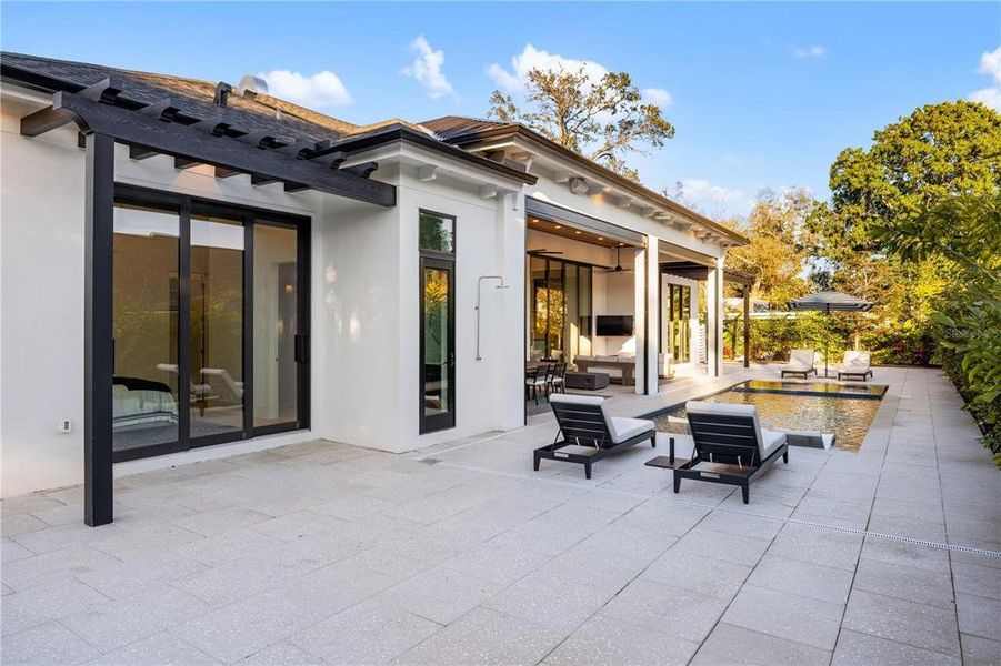 Exterior details and patio area of a home in , Sarasota (Image 28).