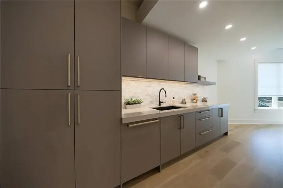 Furnished interior view inside a new home in , Sandy Springs (Image 9).