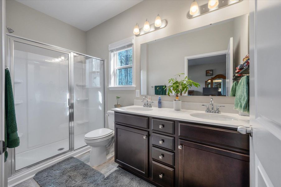 Furnished interior view inside a new home in , Ravenel (Image 26).