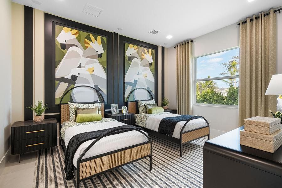 Representative furnished interior of a home built from the Riviera by GHO Homes in The Reserve at Grand Harbor, Vero Beach (Image 69).