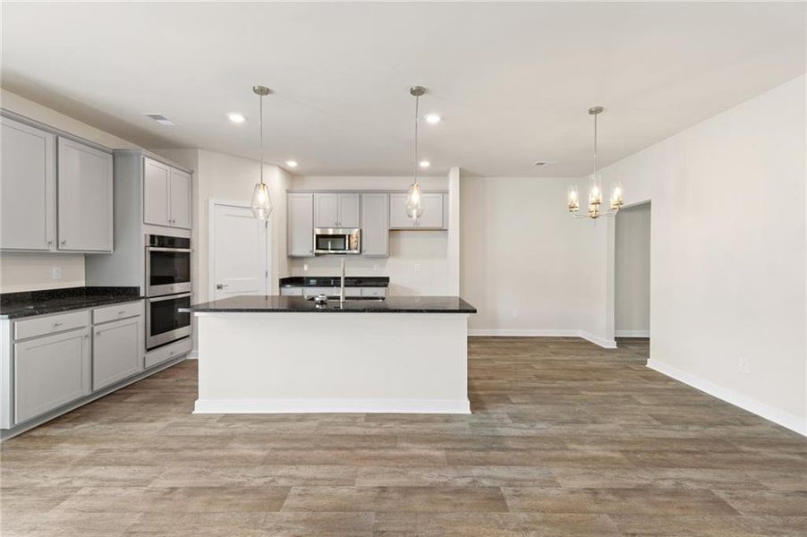 Furnished interior view inside a new home in Fern Dale, Fairburn (Image 11).