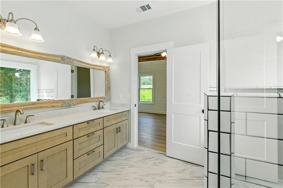 Furnished interior view inside a new home in , Demorest (Image 8).