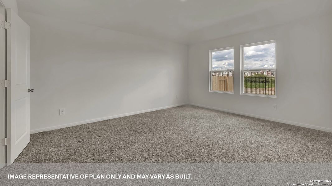 Spacious, unfurnished interior of a new home in Trace, San Marcos (Image 21).