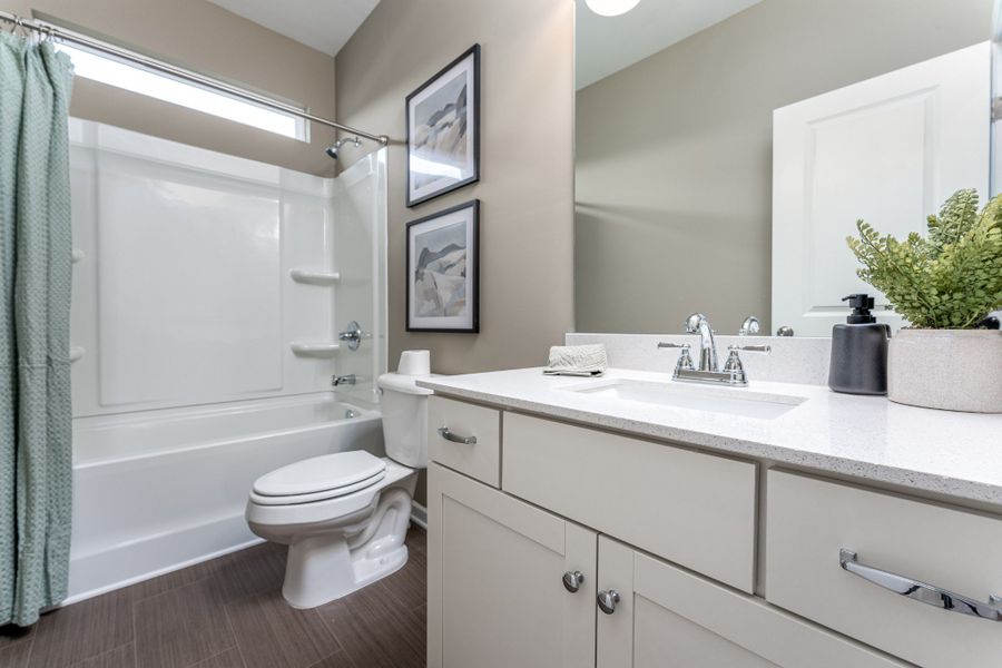 Furnished interior view inside a new home in Cantigny Park, Clarksville (Image 14).