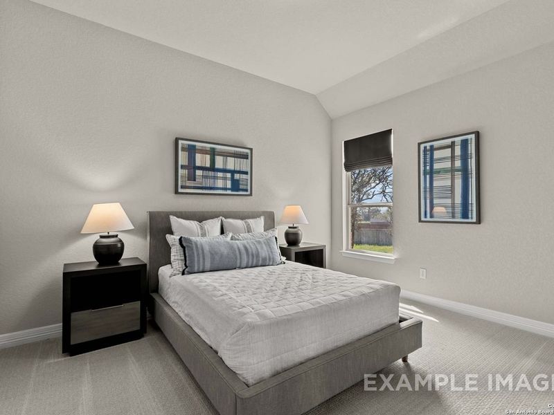 Furnished interior view inside a new home in Potranco Oaks, Castroville (Image 40).