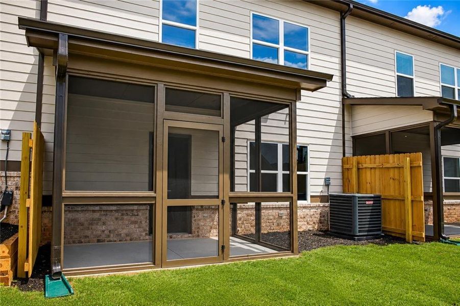 Exterior details and patio area of a home in , Norcross (Image 3).