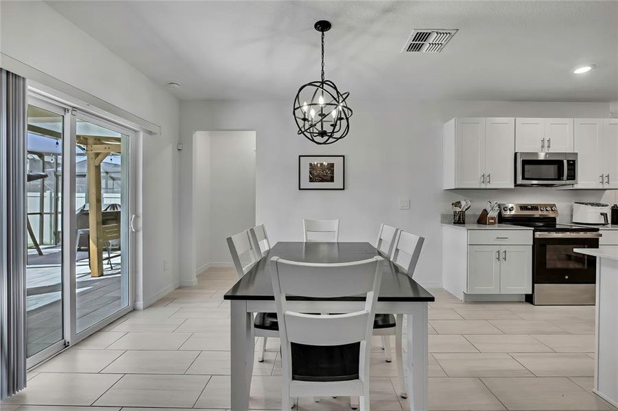 Furnished interior view inside a new home in Angeline: The Estates, Land O' Lakes (Image 44).