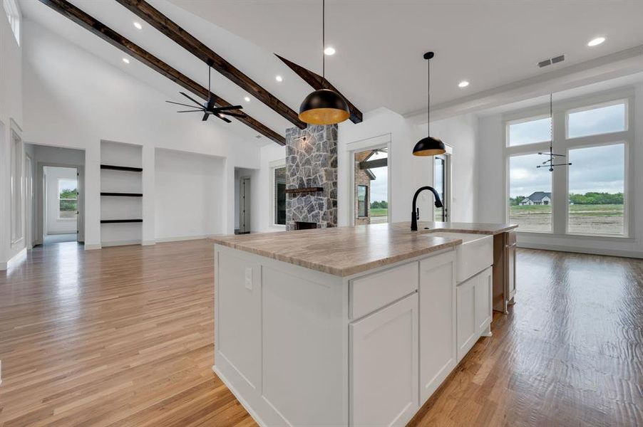 Furnished interior view inside a new home in , Midlothian (Image 8).