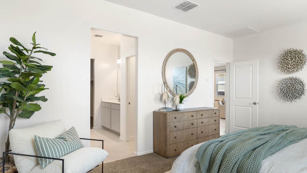 Furnished interior view inside a new home in Elena Trails, Maricopa (Image 17).