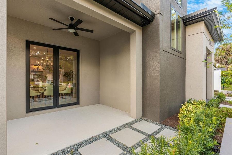 Exterior details and patio area of a home in , Orlando (Image 3). Exterior details and patio area of a home in , Orlando (Image 3).