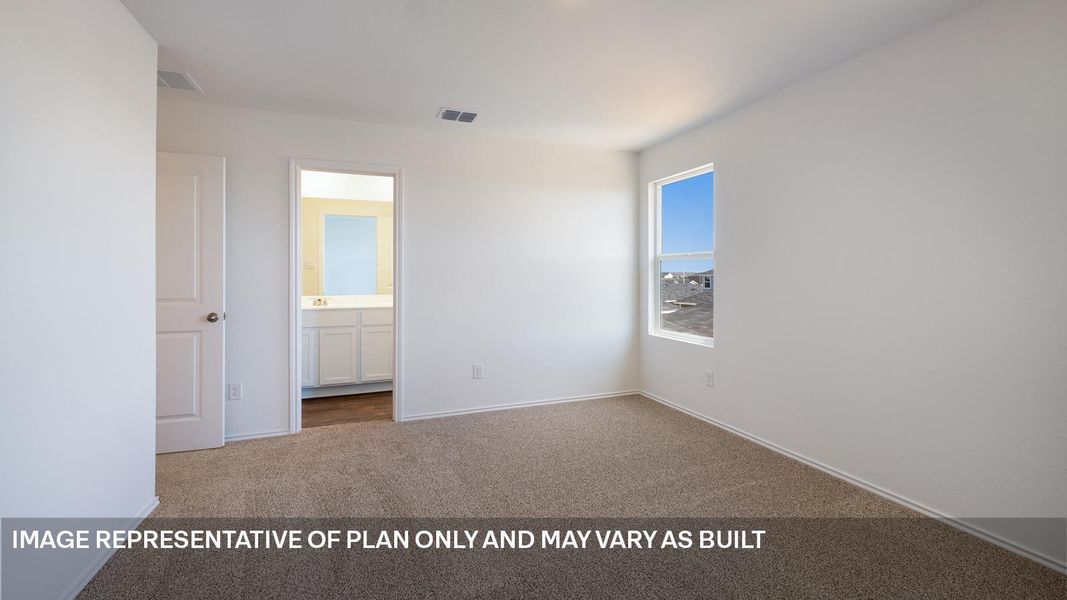 Spacious, unfurnished interior of a new home in Valverde, Bastrop (Image 9).
