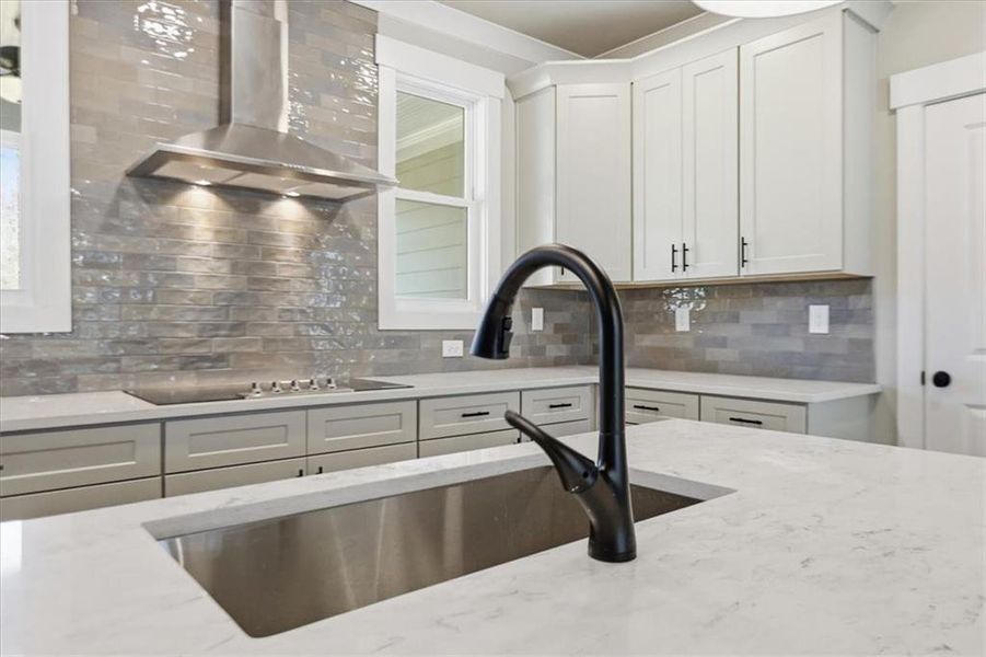 Close-up of interior finishes inside a home in , Statham (Image 55).