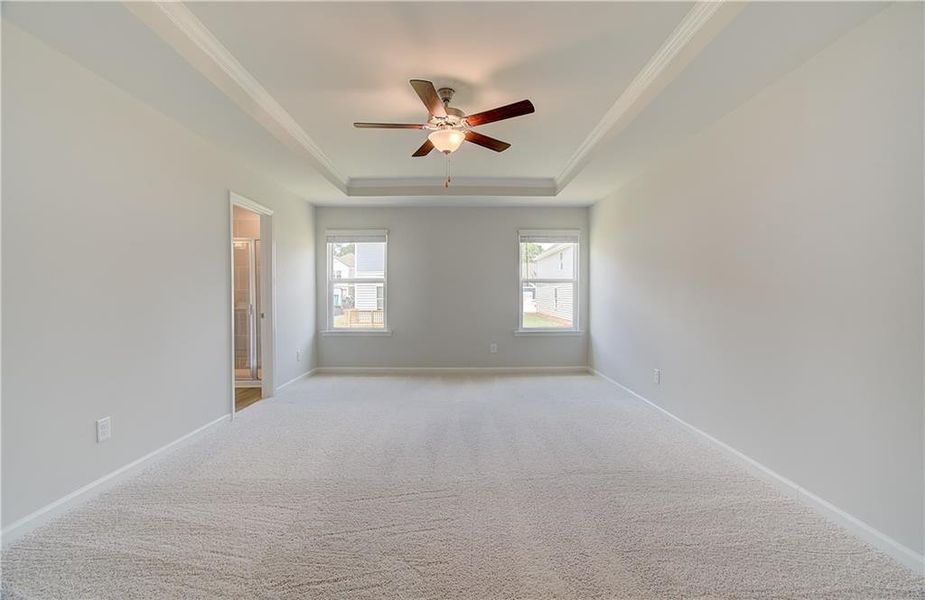 Spacious, unfurnished interior of a new home in Enclave at Evergreen, Fairburn (Image 15). Spacious, unfurnished interior of a new home in Enclave at Evergreen, Fairburn (Image 15).