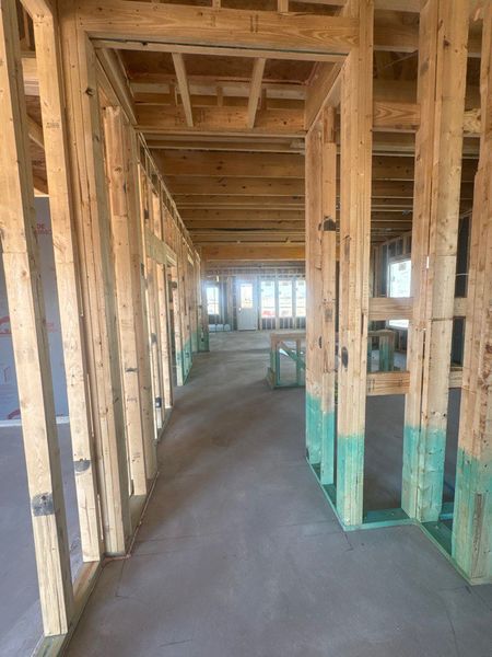 In-progress construction of a new home in Cedar Ridge Estates, Anna, TX (Image 4).