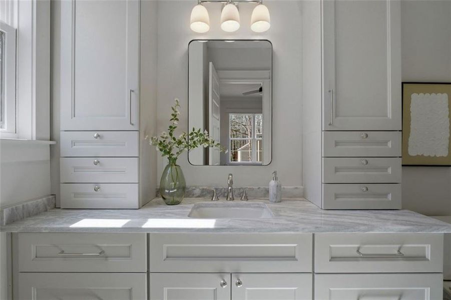 Furnished interior view inside a new home in , Marietta (Image 40).