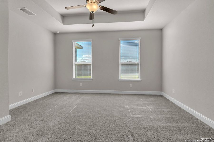 Spacious, unfurnished interior of a new home in Morgan Meadows, San Antonio (Image 21). Spacious, unfurnished interior of a new home in Morgan Meadows, San Antonio (Image 21).