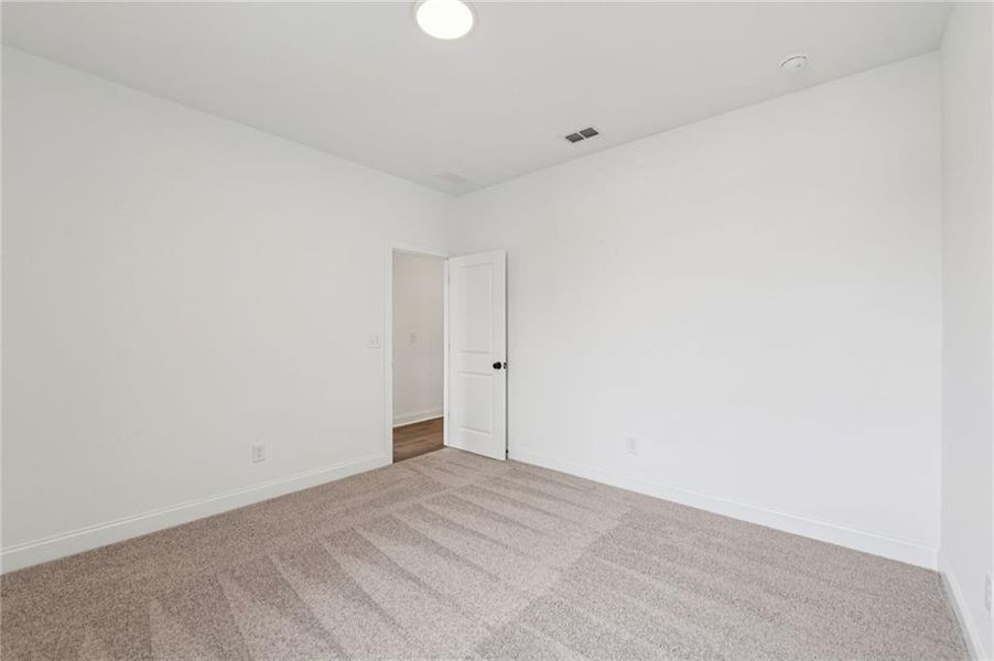 Spacious, unfurnished interior of a new home in Millcroft Townhomes, Buford (Image 28). Spacious, unfurnished interior of a new home in Millcroft Townhomes, Buford (Image 28).
