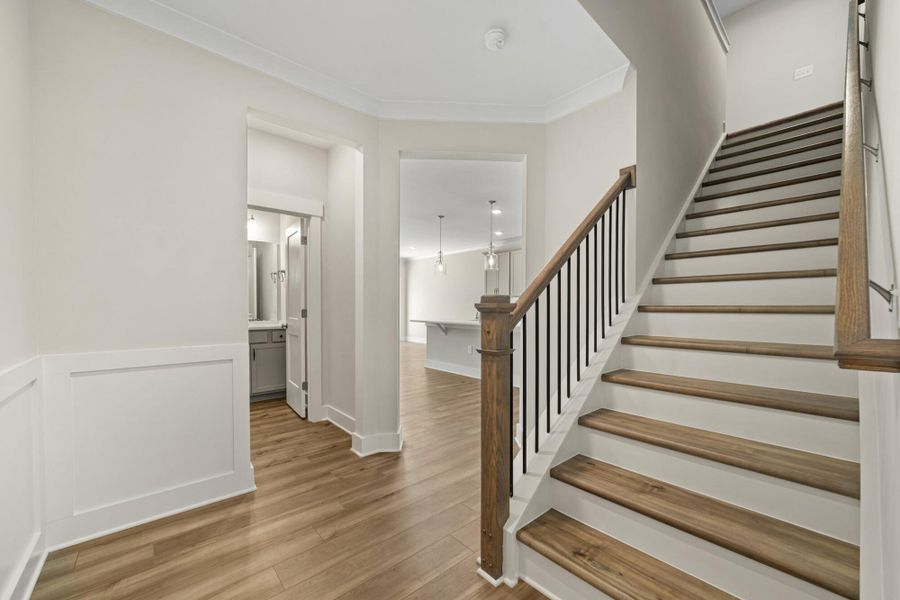 Spacious, unfurnished interior of a new home in Harbor Crossing, Greensboro (Image 17).